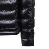 Blauer Giubbino tinta unita con Cappuccio E Zip Nero per Neonata 22WBLGC02408 NERO BLAUER 