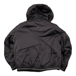 Blauer Giubbino tinta unita con Cappuccio Nero per Neonato 24WBBXC02551 NERO BLAUER 