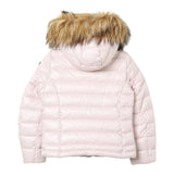 Blauer Giubbino tinta unita con Cappuccio Rosa per Neonata 24WBLGC02082 ROSA BLAUER 