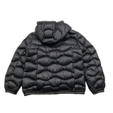 Blauer Giubbino tinta unita con Zip E Cappuccio Nero per Bambina 24WBLGC03078 NERO BLAUER 