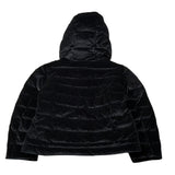 Blauer Giubbino tinta unita con Cappuccio Nero per Bambina 24WBLGC03516 NERO BLAUER 
