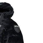 Blauer Giubbino tinta unita con Cappuccio Nero per Bambina 24WBLGC03516 NERO BLAUER 