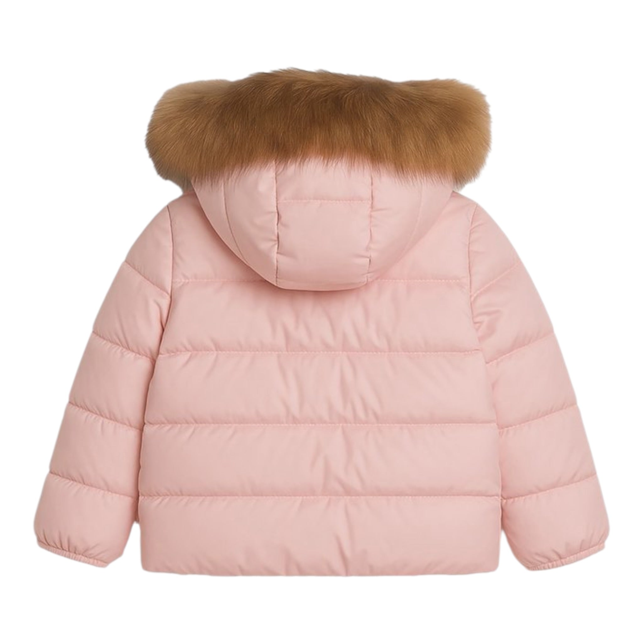 Blauer Giubbino tinta unita con Zip E Cappuccio Rosa per Neonata 25WBBXC02450F ROSA BLAUER 