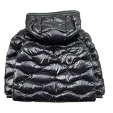 Blauer Giubbino tinta unita con Zip E Cappuccio Nero per Neonato 25WBBXC02456 NERO BLAUER 