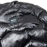 Blauer Giubbino tinta unita con Zip E Cappuccio Nero per Neonato 25WBBXC02456 NERO BLAUER 