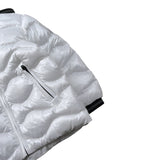 Blauer Giubbino tinta unita con Zip E Cappuccio Bianco per Neonato 25WBBXC02456XX BIANCO BLAUER 