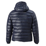 Blauer Giubbino tinta unita con Zip E Cappuccio Blu per Bambino 25WBLC02419 BLU BLAUER 