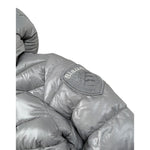 Blauer Giubbino tinta unita con Zip E Cappuccio Grigio per Neonata 25WBLGC02391GRIGION GRIGIO BLAUER 