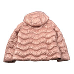 Blauer Giubbino tinta unita con Zip E Cappuccio Rosa per Bambina 25WBLGC02394 ROSA BLAUER 