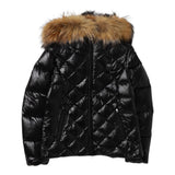 Blauer Giubbino tinta unita con Cappuccio Nero per Bambina 25WBLGC03384 NERO BLAUER 