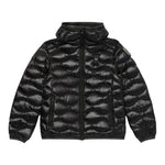 Blauer Giubbino tinta unita con Cappuccio Nero per Bambina 25WBLGC03385 NERO BLAUER 