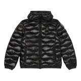 Blauer Giubbino tinta unita con Cappuccio Nero per Bambina 25WBLGC03385 NERO BLAUER 