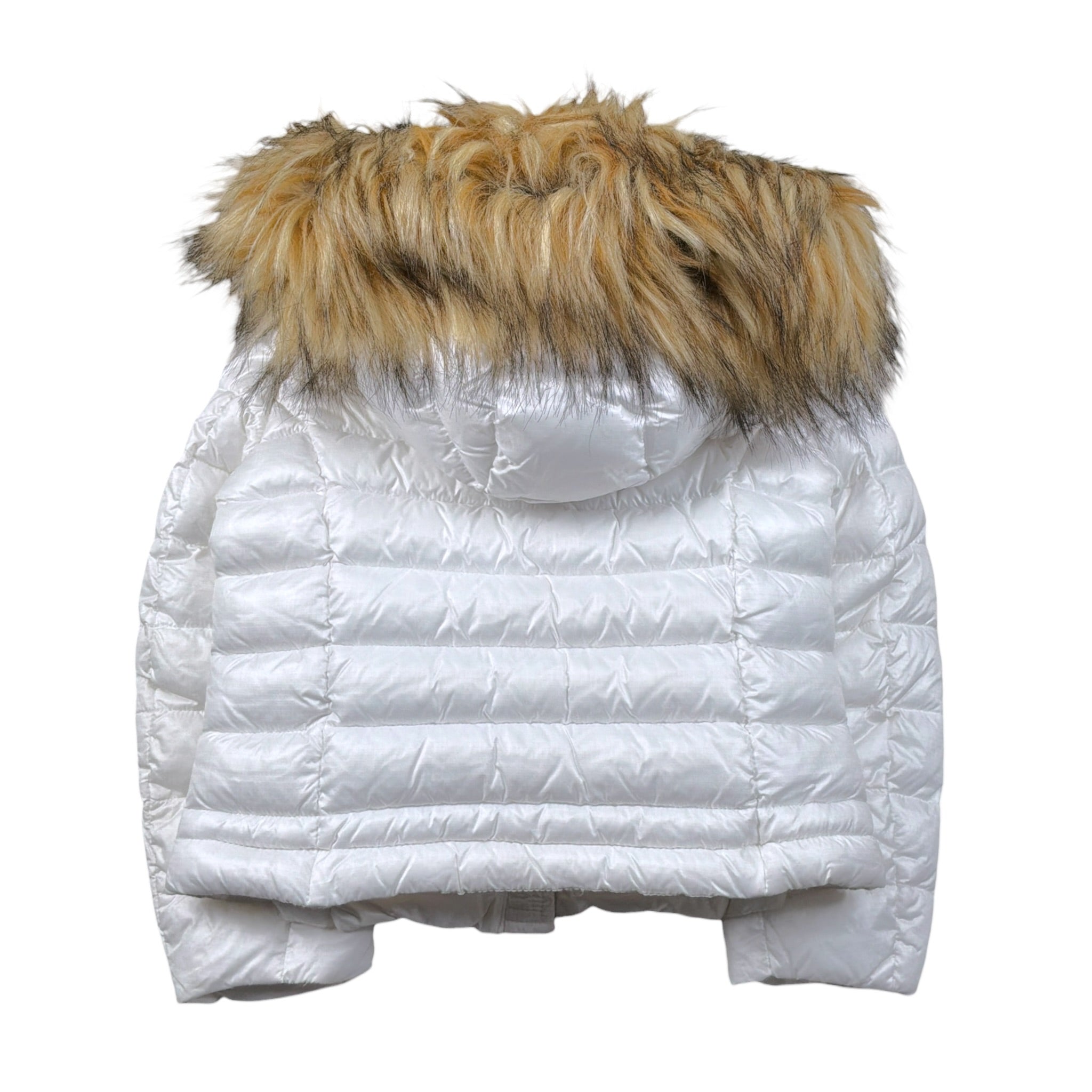 Blauer Giubbino tinta unita con Zip E Cappuccio Bianco per Bambino 25WBLGK03381 BIANCO BLAUER 