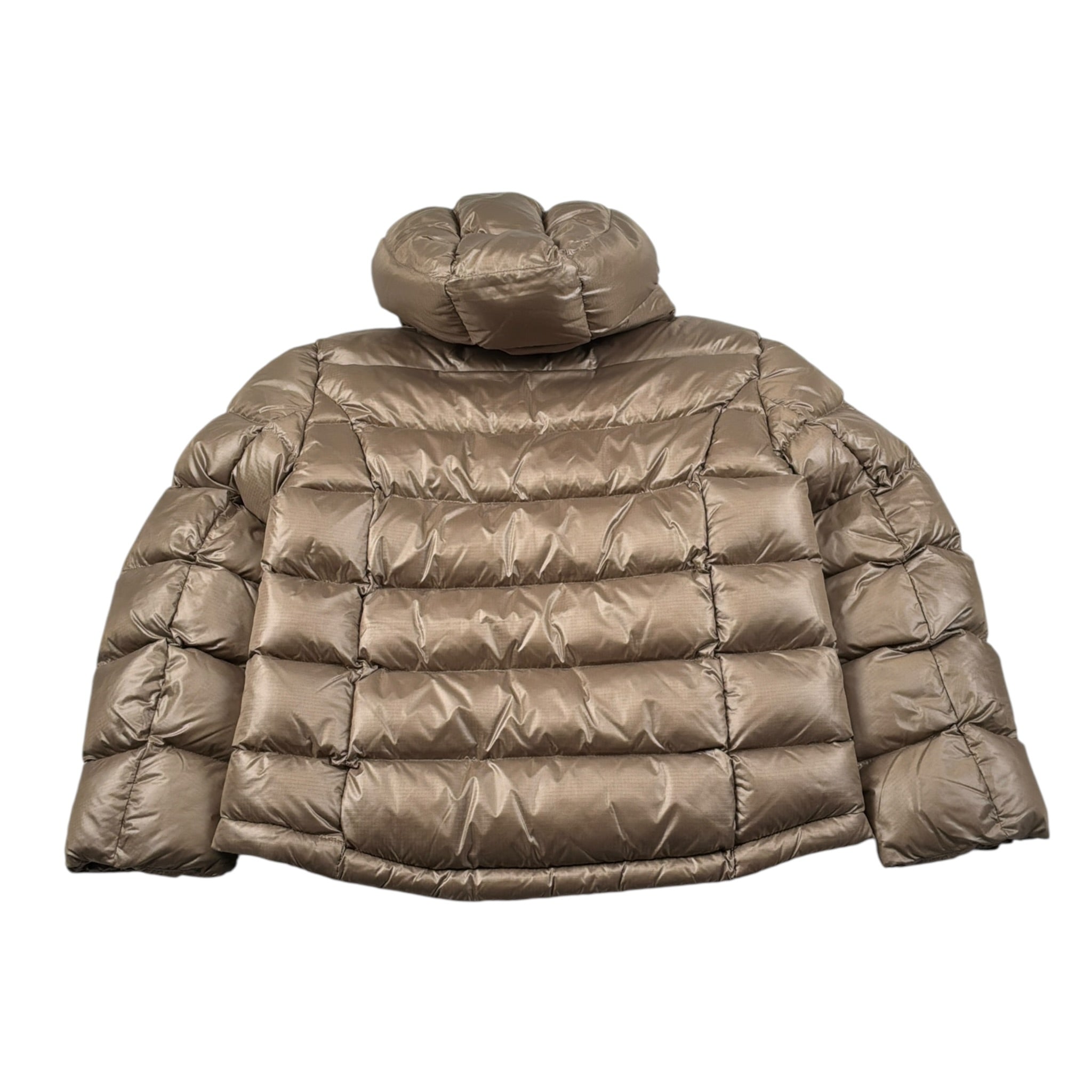 Blauer Giubbino tinta unita con Zip E Cappuccio Beige per Bambino 25WBLKC02427 BEIGE BLAUER 