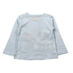 Boboli Shirt Girocollo tinta unita con Stampa Azzurro per Neonato 117009 AZZURRO BOBOLI 