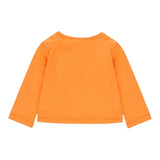 Boboli Shirt Girocollo tinta unita con Stampa Arancione per Neonato 138002 ARANCIONE BOBOLI 