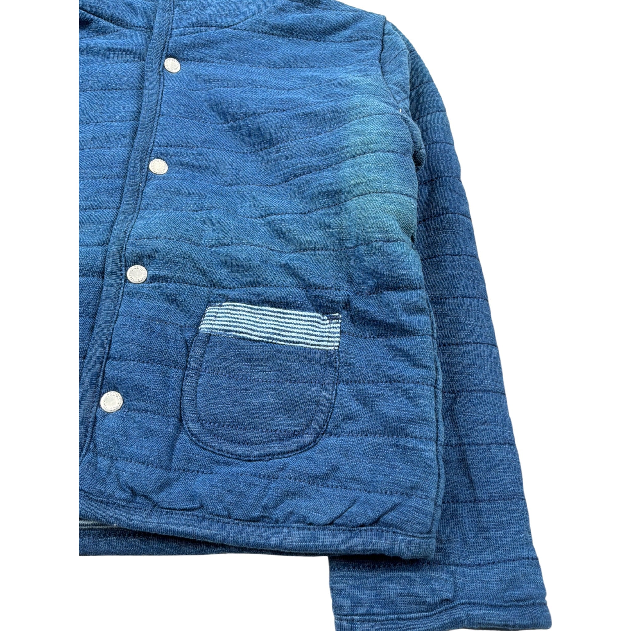 Boboli Giubbino Tinta Jnit con Cappuccio Blu per Neonato 143143 BLU BOBOLI 