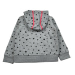 Boboli Felpa con Zip E Cappuccio tinta unita Grigio per Bambina 214143 GRIGIO BOBOLI 