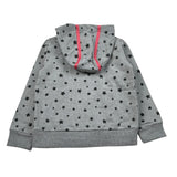 Boboli Felpa con Zip E Cappuccio tinta unita Grigio per Bambina 214143 GRIGIO BOBOLI 