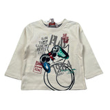 Boboli Shirt Girocollo tinta unita con Stampa Beige per Neonato 331052 BEIGE BOBOLI 