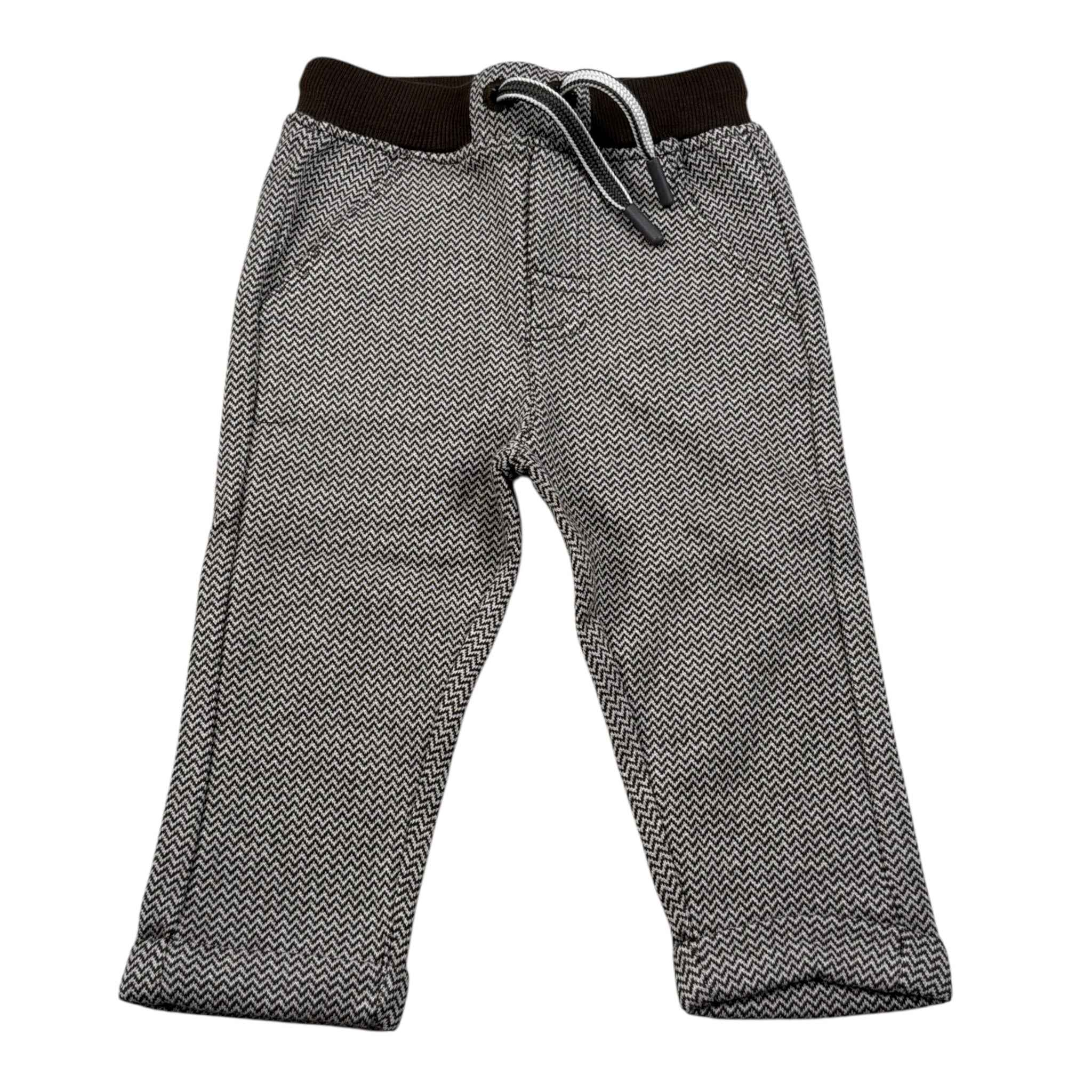 Boboli Pantalone Tuta Bicolore Marrone per Neonato 339094 MARRONE BOBOLI 