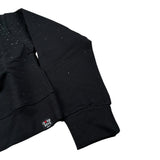 Boboli Felpa Chiusa Girocollo tinta unita Nero per Bambina 433178 NERO BOBOLI 