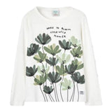 Boboli Shirt Girocollo tinta unita Bianco per Bambina 437004 BIANCO BOBOLI 