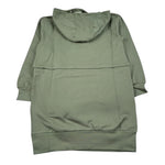Boboli Abito Felpa con Cappuccio tinta unita Verde per Bambina 437059 VERDE BOBOLI 
