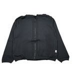 Boboli Felpa Xon Zip E Cappuccio tinta unita Nero per Bambina 437206 NERO BOBOLI 