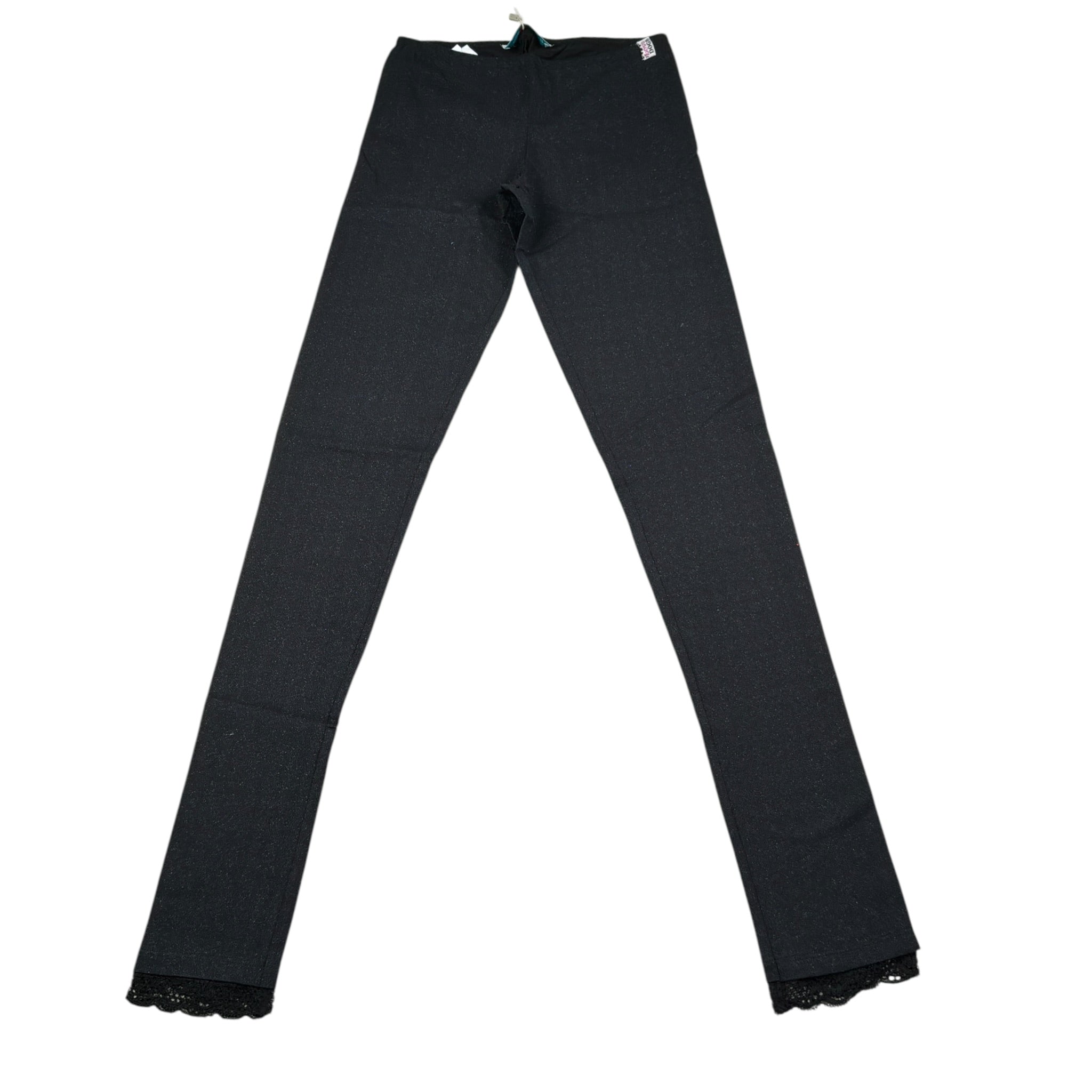 Boboli Leggins tinta unita Brillantinato Nero per Bambina 443034 NERO BOBOLI 