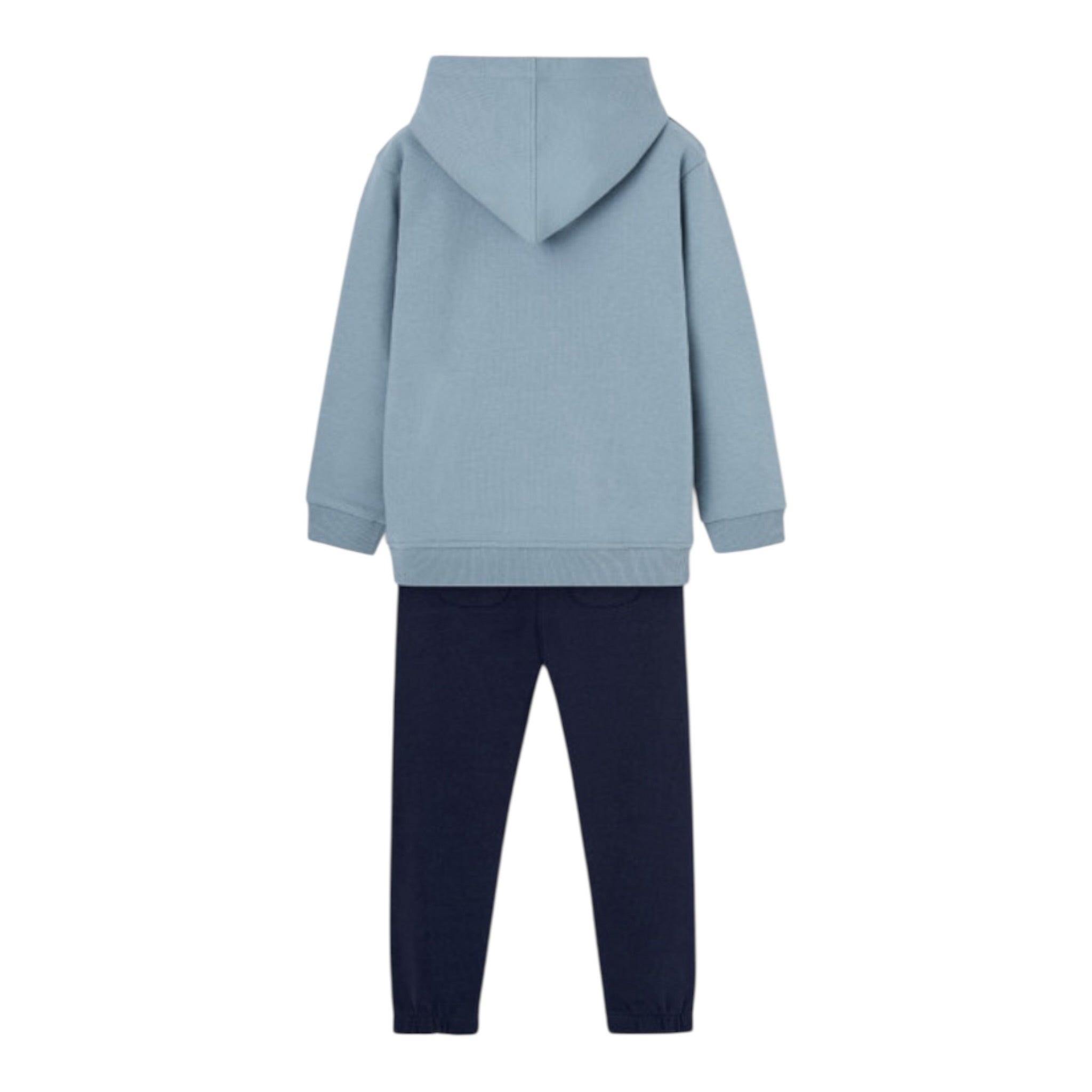 Boboli Completo 2 Pezzi Felpa-Leggins Azzurro per Bambina 455015 AZZURRO BOBOLI 