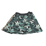 Boboli Gonna Stampa Fantasia con Elastico In Vita Verde per Bambina 468086 VERDE BOBOLI 