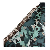 Boboli Gonna Stampa Fantasia con Elastico In Vita Verde per Bambina 468086 VERDE BOBOLI 