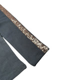Boboli Shirt Girocollo tinta unita con Paillettes Grigio per Bambina 468097 GRIGIO BOBOLI 