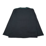 Boboli Shirt Girocollo tinta unita con Stampa Nero per Bambino 513223 NERO BOBOLI 