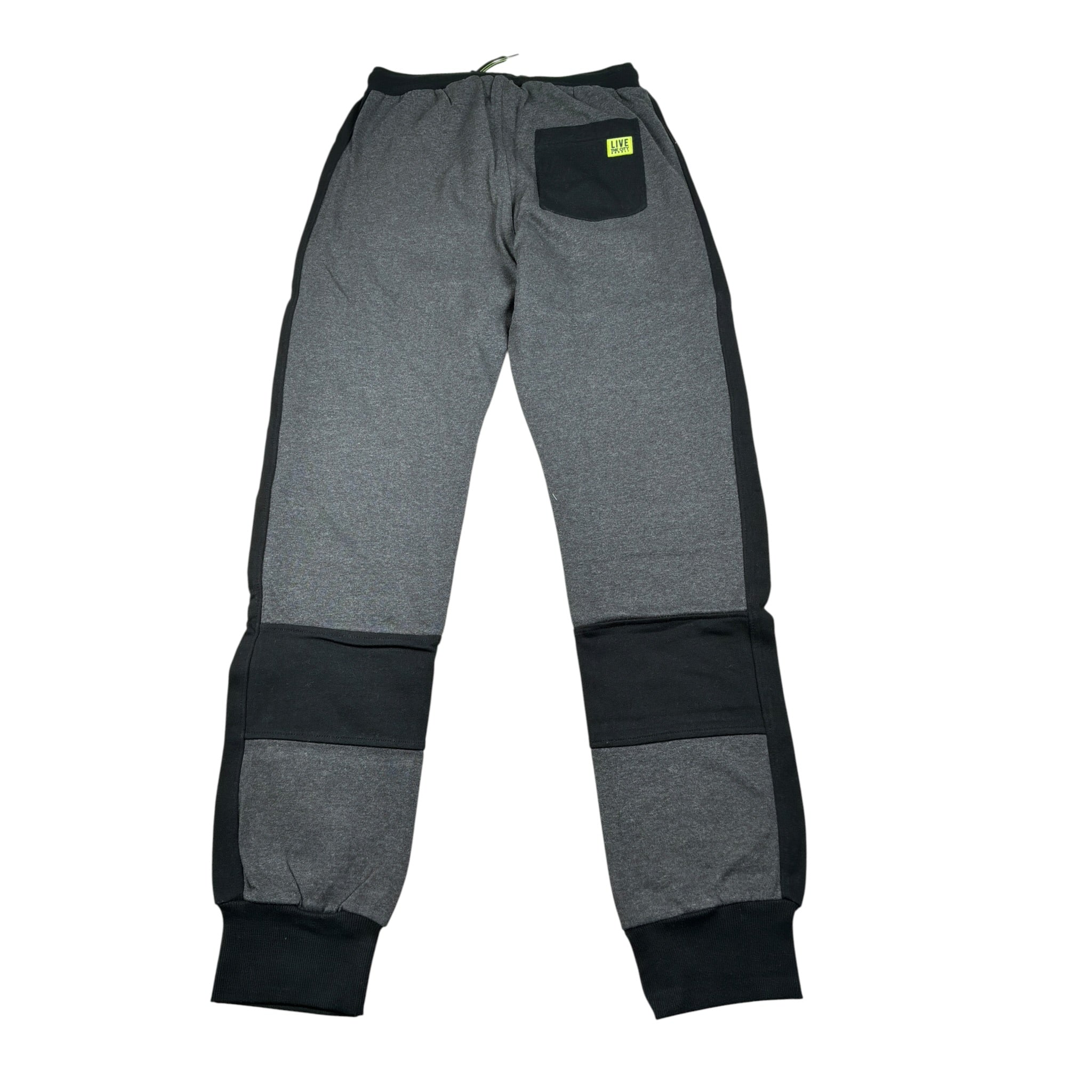 Boboli Pantalone Tuta Bicolore Grigio/Nero per Bambino 518150 GRIGIO/NERO BOBOLI 