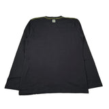 Boboli Shirt Girocollo tinta unita con Stampa Nero per Bambino 593029 NERO BOBOLI 