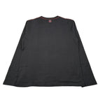 Boboli Shirt Girocollo tinta unita con Stampa Nero per Bambino 599058 NERO BOBOLI 