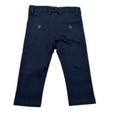 Boboli Pantalone tinta unita con Giorvita Regolabile Blu per Neonato 711065 BLU BOBOLI 