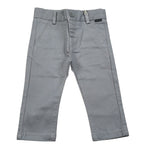 Boboli Pantalone tinta unita con Giorvita Regolabile Grigio per Neonato 711065 GRIGIO BOBOLI 