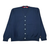 Boboli Cardigan tinta unita Blu per Bambino 739111 BLU BOBOLI 