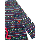 Boboli Abito Manica Lunga Stampa Fantasia Blu per Bambina AQBTBL BLU BOBOLI 