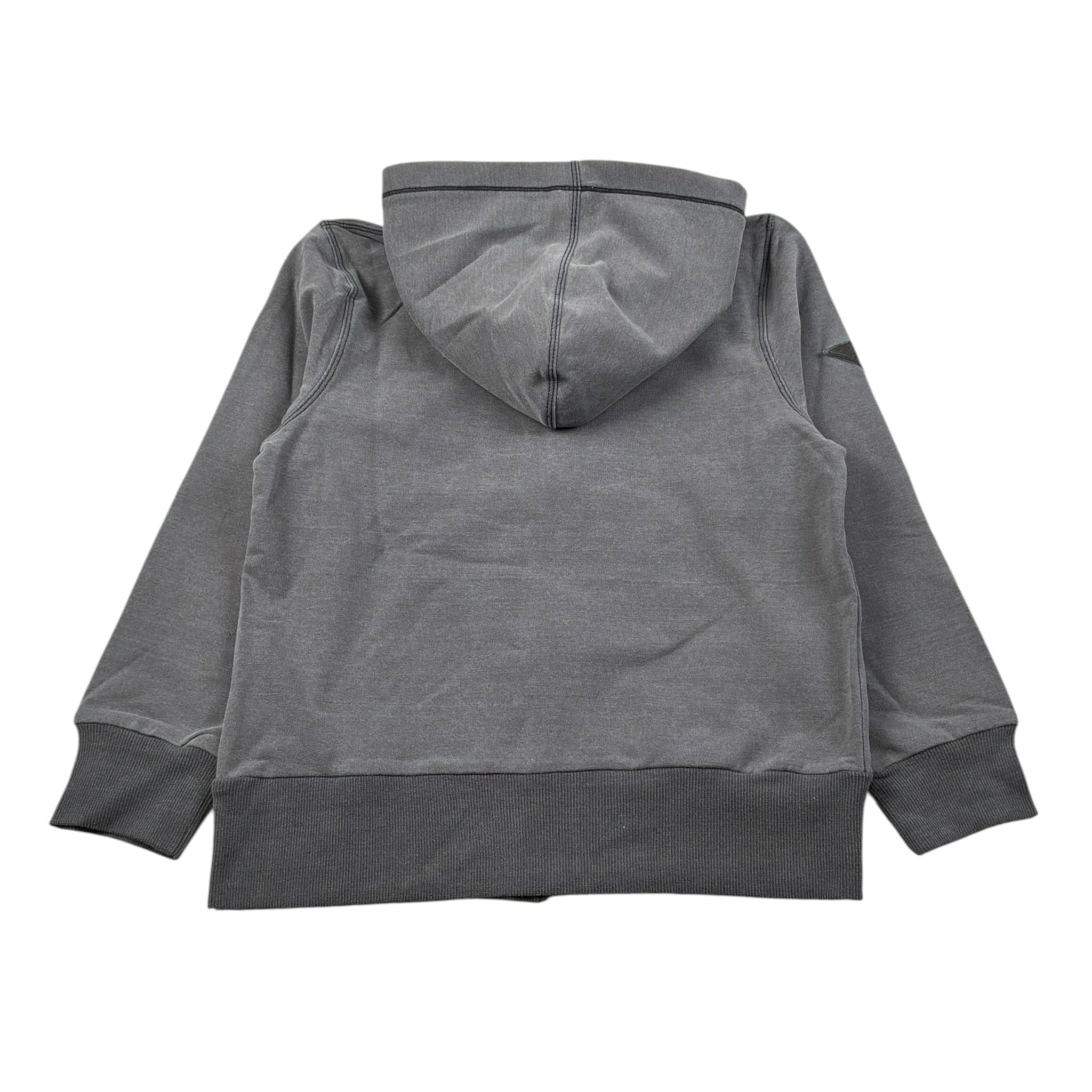 Boboli Felpa con Zip E Cappuccio tinta unita Grigio per Bambino FLPBB GRIGIO BOBOLI 