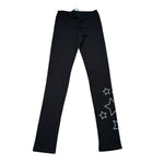 Boboli Leggins tinta unita con Stampa Nero per Bambina LGBBB NERO BOBOLI 