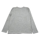 Boboli Shirt Girocollo tinta unita con Stampe Grigio per Bambina SHTBBOLI GRIGIO BOBOLI 