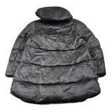 Bomboogie Giubbino tinta unita con Cappuccio Nero per Bambina GC6630 NERO BOMBOOGIE 
