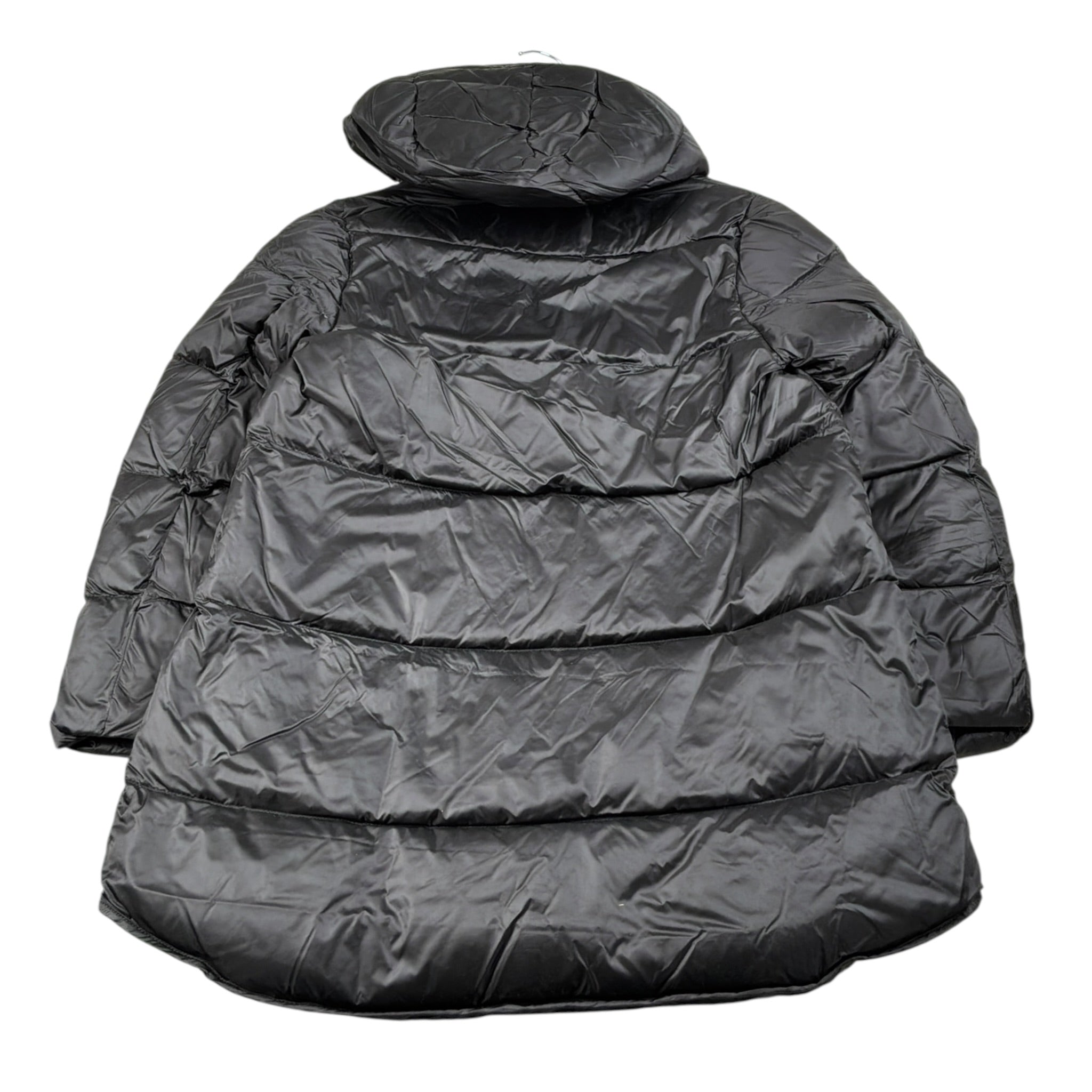 Bomboogie Giubbino tinta unita con Cappuccio Nero per Bambina GC6630 NERO BOMBOOGIE 