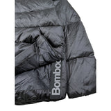 Bomboogie Giubbino tinta unita con Cappuccio Nero per Bambino GG8722 NERO BOMBOOGIE 