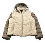 Bomboogie Giubbino Bicolore con Cappuccio Beige per Bambino JK9322 BEIGE BOMBOOGIE 