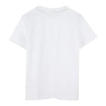 Boss T-Shirt tinta unita con Stampa Bianco per Bambino J52035 BIANCO BOSS 